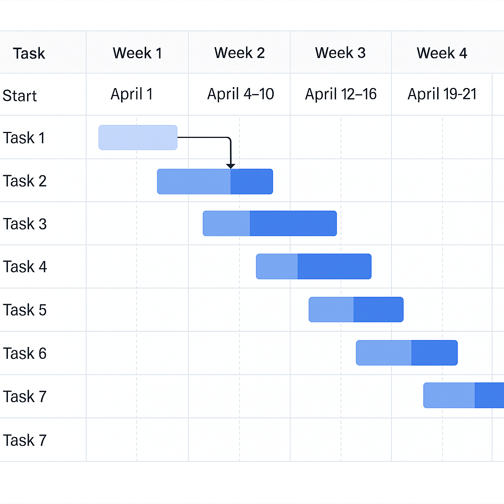 Gantt Chart Image 1